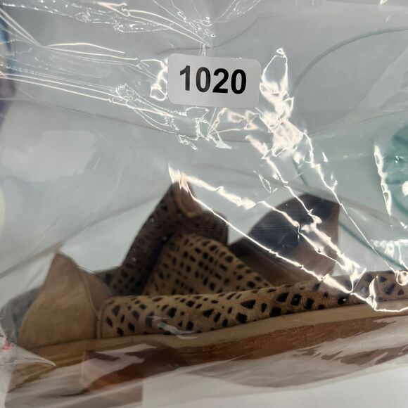 Ron White Ankle Slip on Bootie Brown Suede Leather perforated - Picture 11 of 12